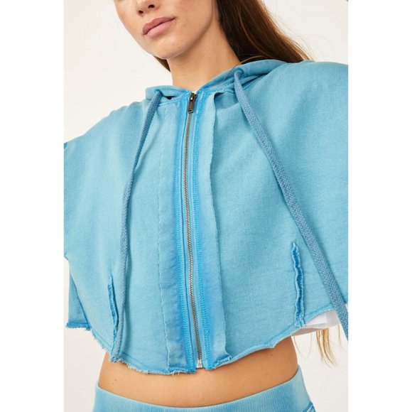 🎉LAST CHANCE🎉 NWT FP Movement Body Language Hoodie / Ocean Horizon - Picture 4 of 10